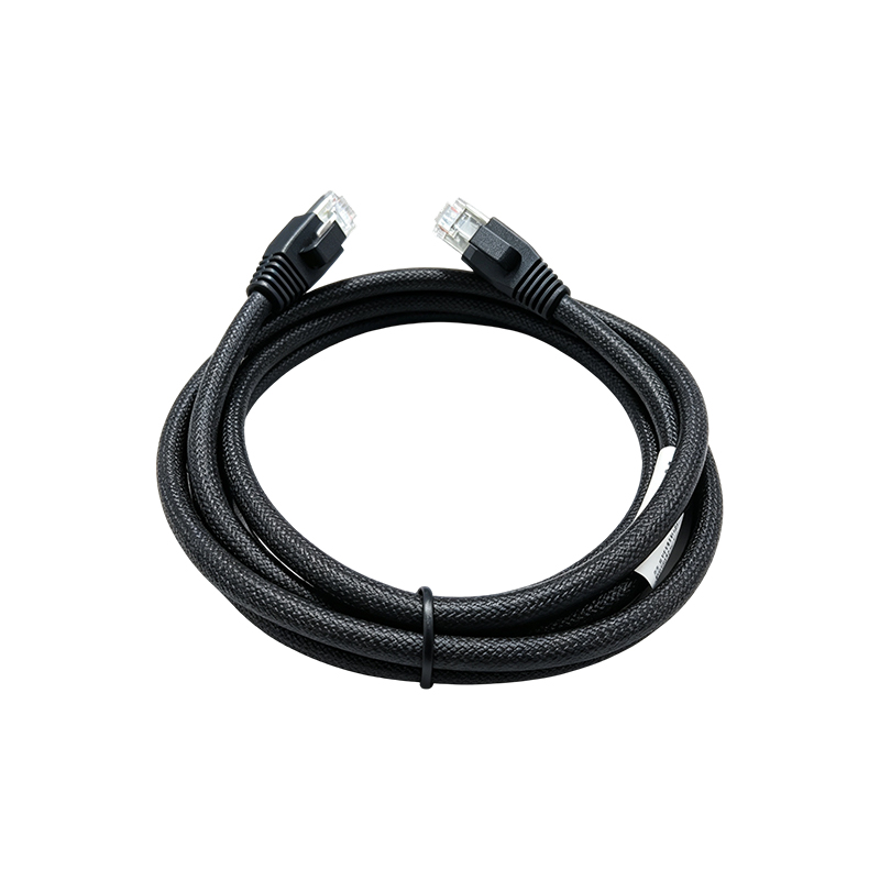 S6-L-T04-1.5 Punottu suojattu teollisuus-Ethernet-kaapeli