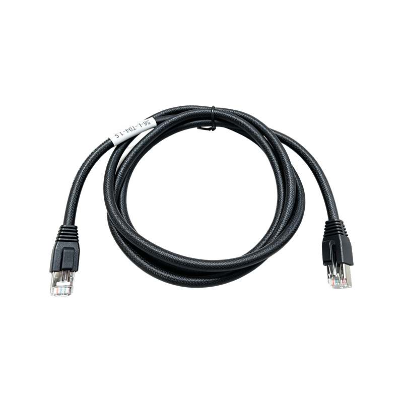 S6-L-T04-1.5 Punottu suojattu teollisuus-Ethernet-kaapeli