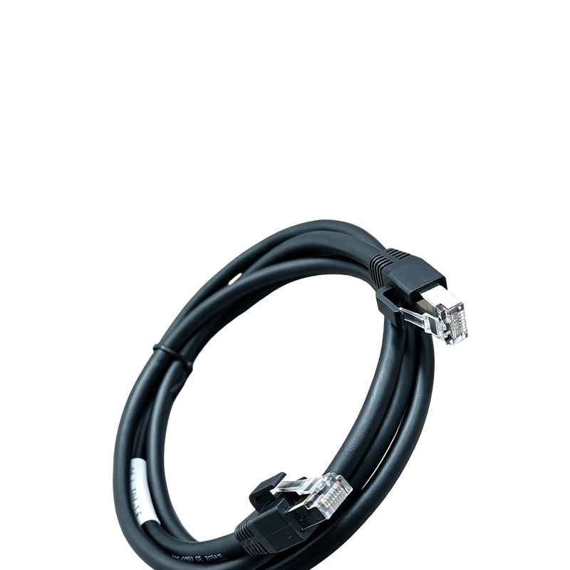 S6-L-T04-1.5 Punottu suojattu teollisuus-Ethernet-kaapeli